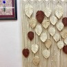 Macrame leaves Curtain / Macramé Wall Curtain / Macrame / Macrame / Macrame Door / Tapestry / Curtain / Wall Decoration / wedding backdrop MC#81