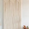 Wall hanging / Modern geometric / Woven tapestry / Macrame Curtain MC#85