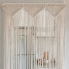 Wall hanging / Modern geometric / Woven tapestry / Macrame Curtain MC#85