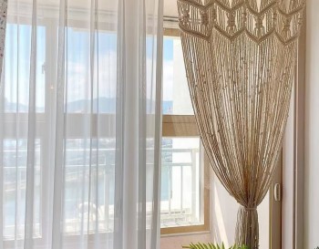 Boho Macrame / Macramé Wall Curtain / Macrame Boudoir decor/ Macrame Door / Tapestry / Curtain / Wall Decoration / wedding backdrop MC#86